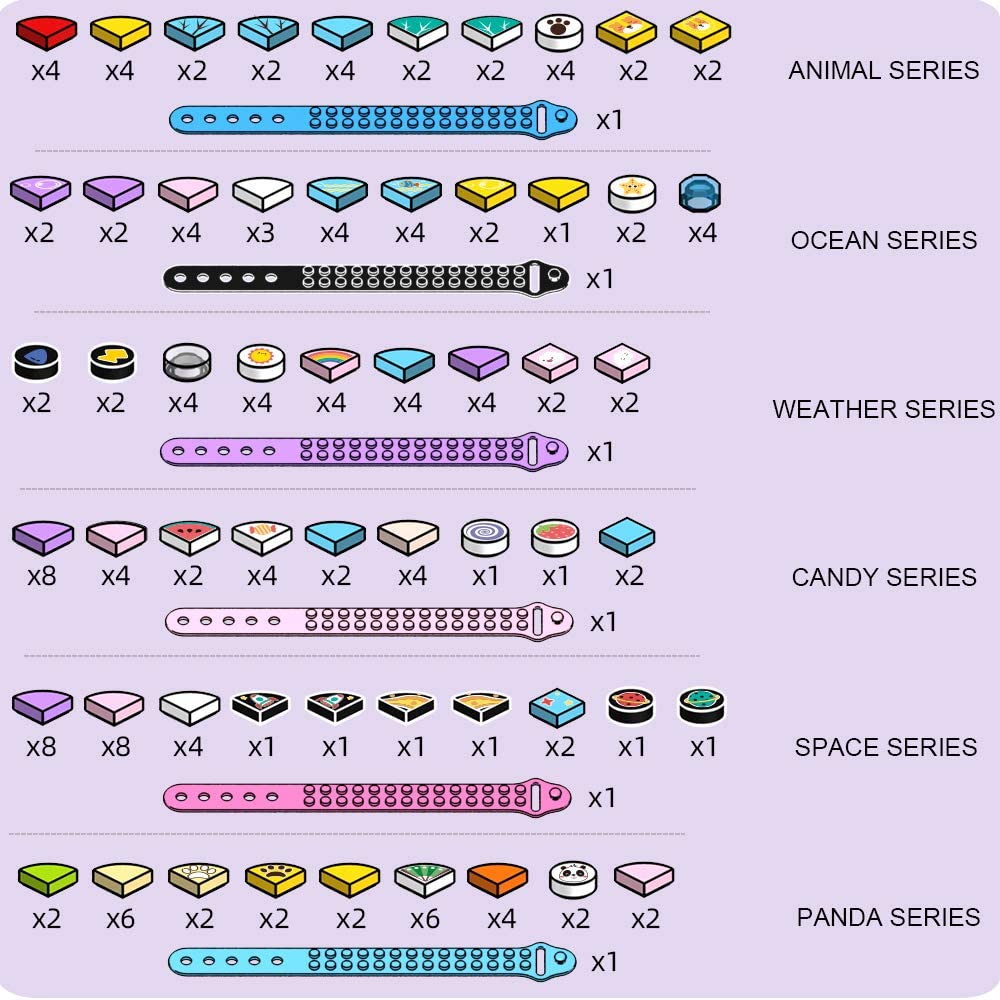 Blocos de Construção Pulseiras - Jewelry Making Kit For Kids avaliação e preço
