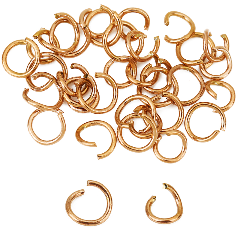 100 peças de argolas abertas d - Jewelry Making Jump Rings avaliação e preço