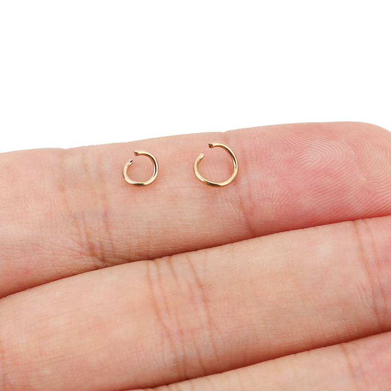100 peças de argolas abertas d - Jewelry Making Jump Rings avaliação e preço