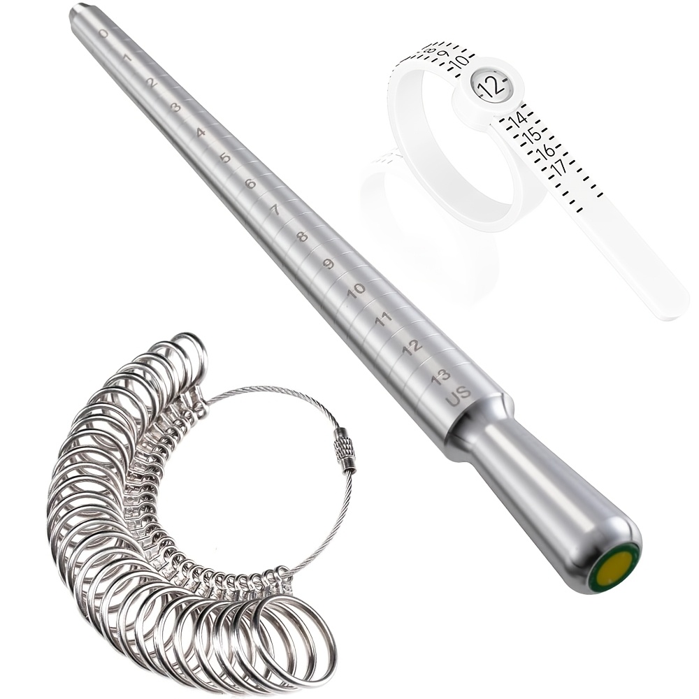Kit de mandril medidor de anel - Jewelry Making For Beginners avaliação e preço