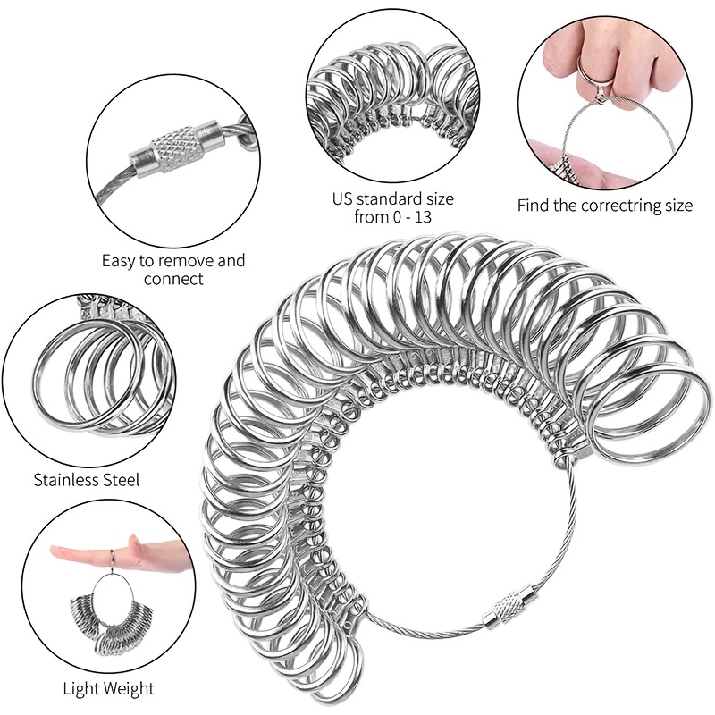 Kit de mandril medidor de anel - Jewelry Making For Beginners avaliação e preço