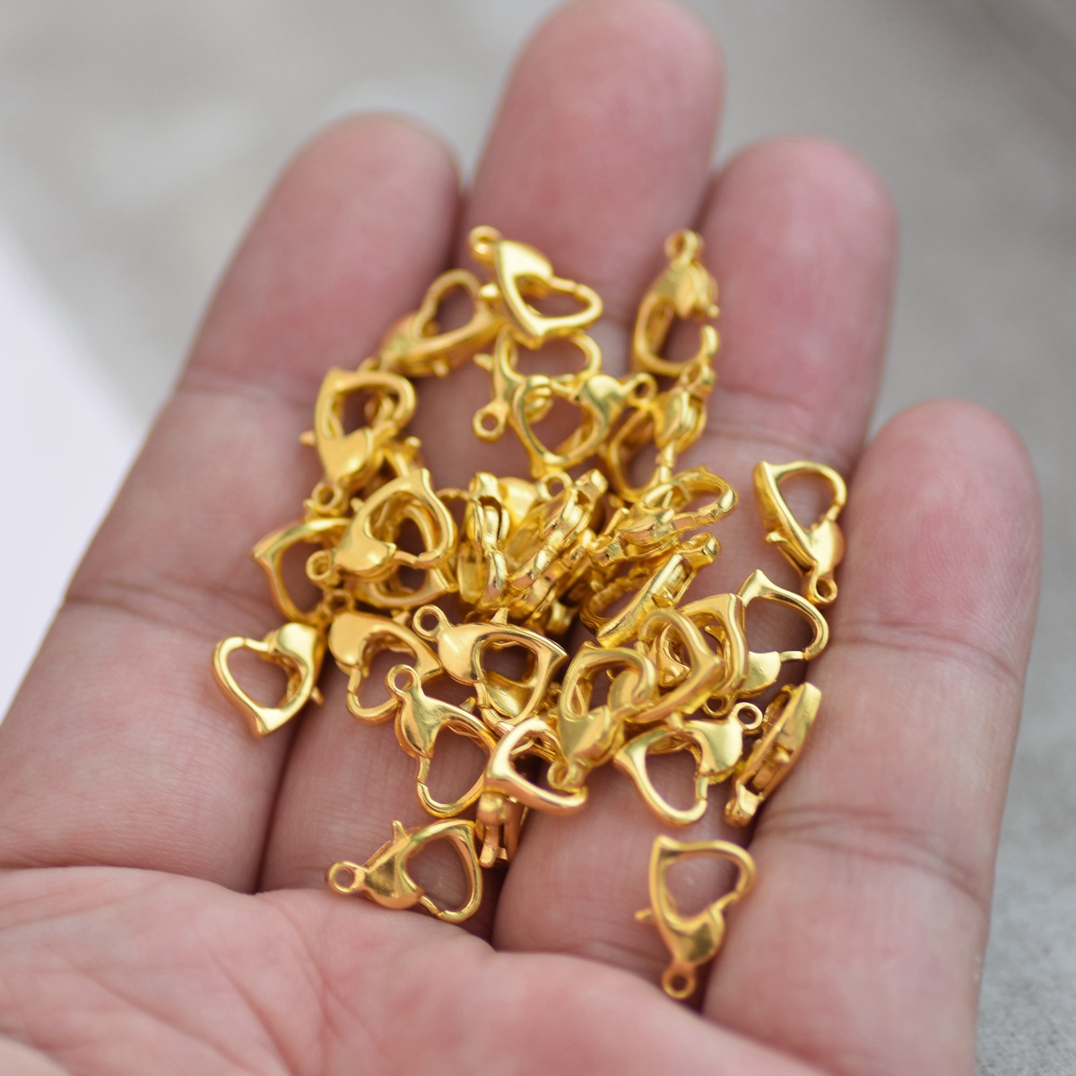30 pces 12x8mm ouro/prata/bron - Lobster Clasp Silver avaliação e preço