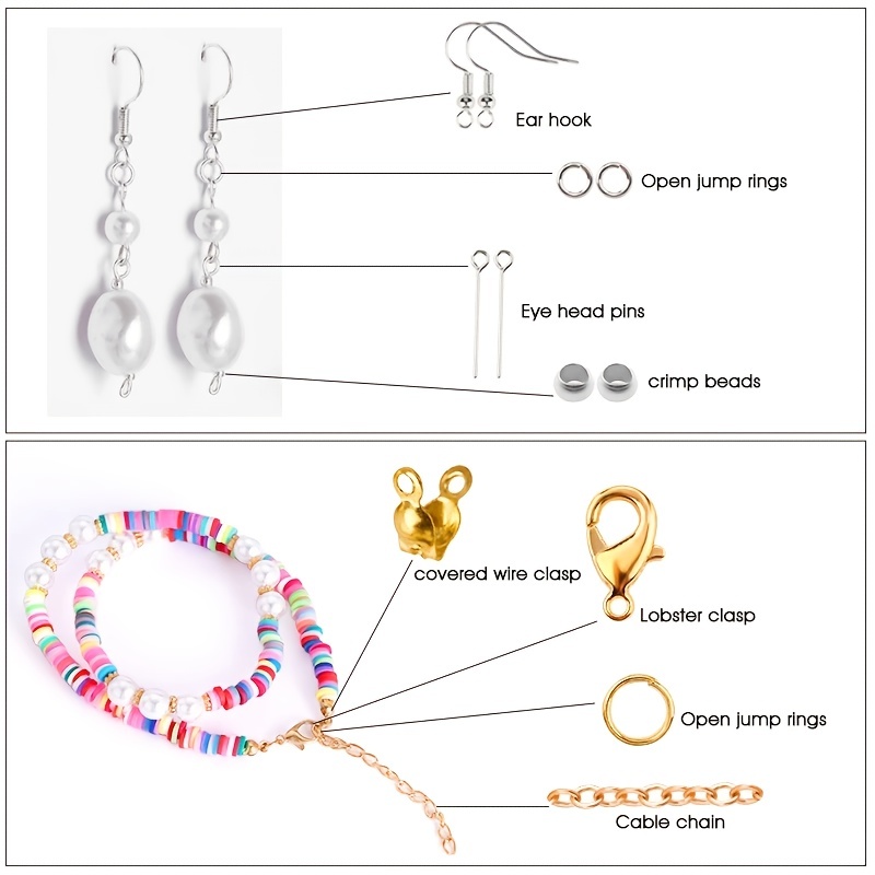 Kit de 1420 Peças para Fabrica - Jewelry Making Jump Rings avaliação e preço