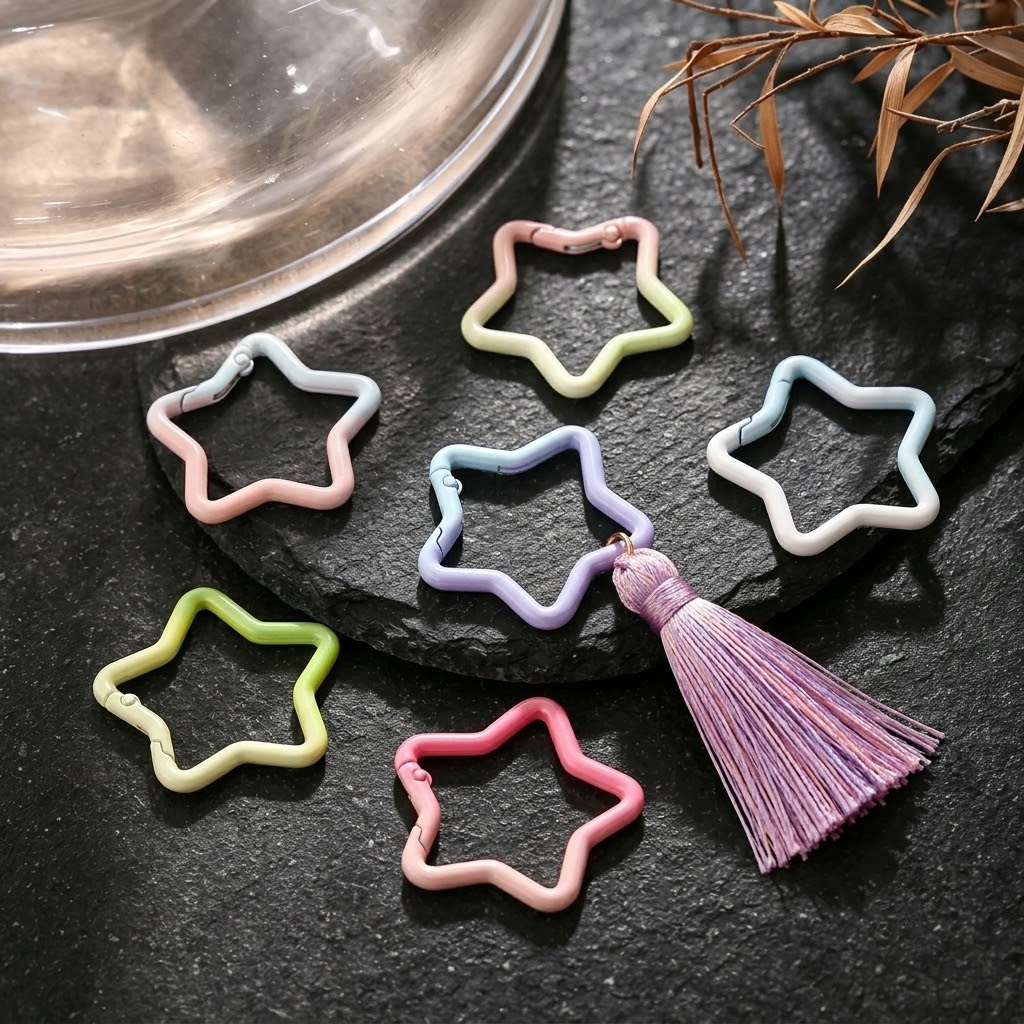 5 Peças de Argolas de Mola em  - Jewelry Making Charms avaliação e preço