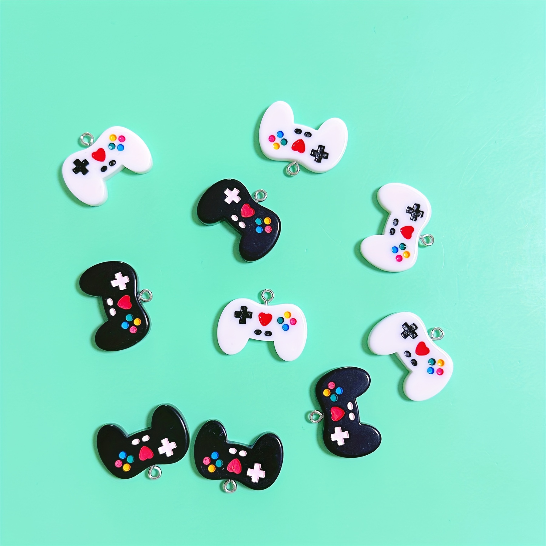 10 peças de pingentes de resin - Jewelry Making Game avaliação e preço
