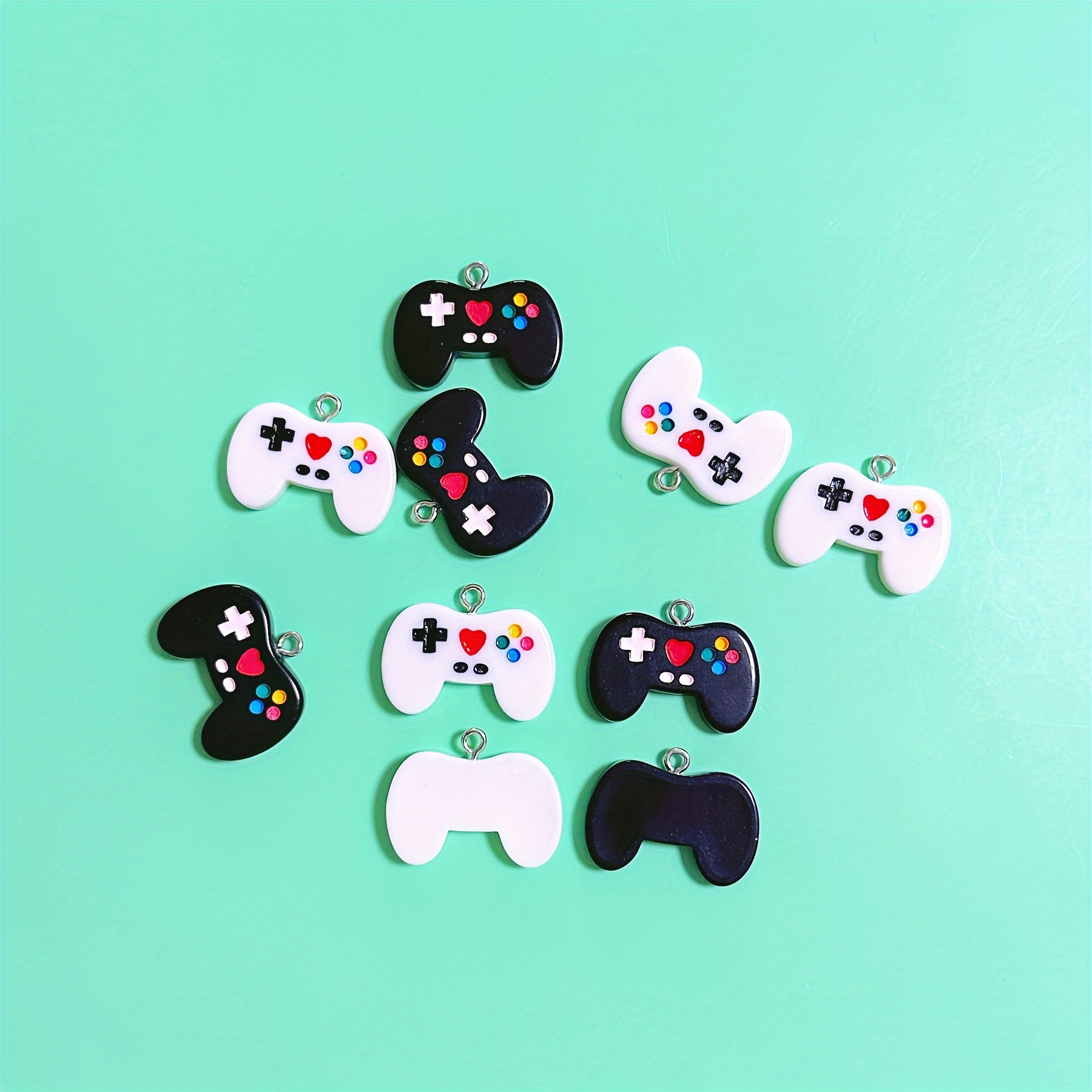10 peças de pingentes de resin - Jewelry Making Game avaliação e preço