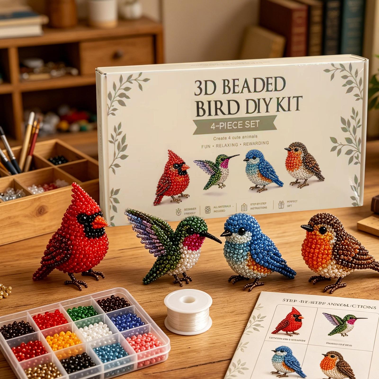 Kit de Animais em Contas 3D, C - Jewelry Making For Beginners avaliação e preço